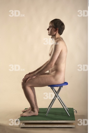 Whole Body Man Artistic poses White Nude Slim