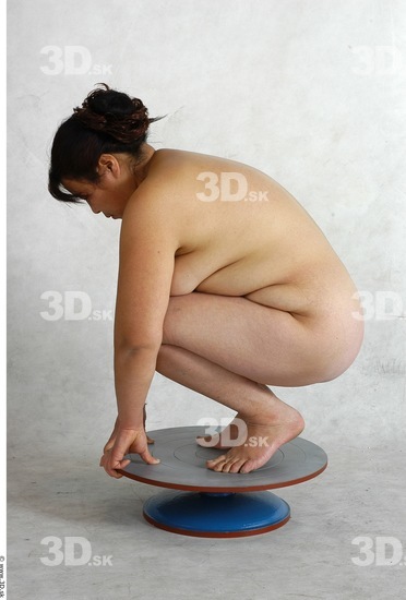 Whole Body Phonemes Woman Asian Nude Chubby Studio photo references