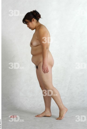 Whole Body Phonemes Woman Animation references Asian Nude Chubby Studio photo references