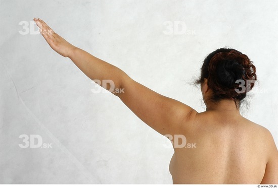 Arm Whole Body Phonemes Woman Animation references Asian Nude Chubby Studio photo references