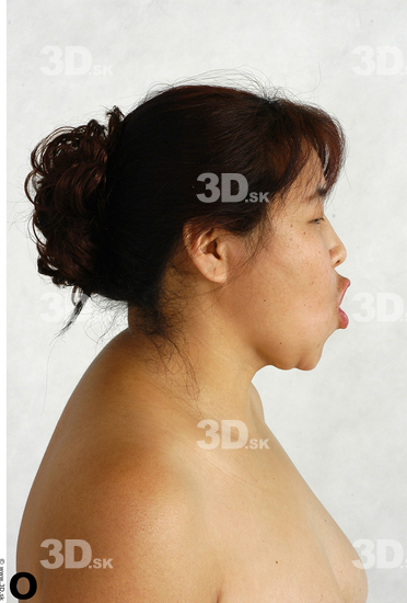 Face Whole Body Phonemes Woman Asian Nude Chubby Studio photo references