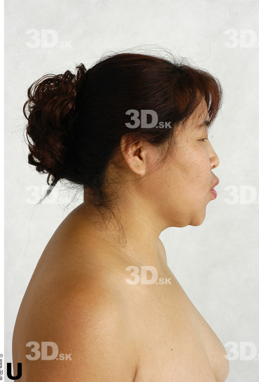 Face Whole Body Phonemes Woman Asian Nude Chubby Studio photo references