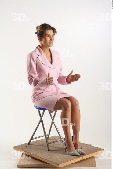 Whole Body Woman Artistic poses Casual Slim Studio photo references