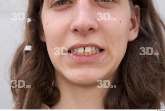 Whole Body Teeth Man Woman Casual Slim Street photo references