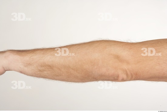 Forearm Man White Nude Average