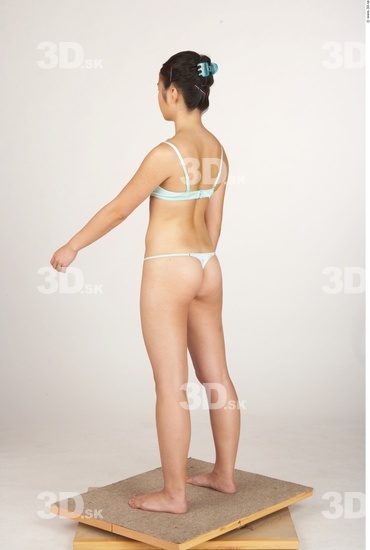 Whole Body Woman Asian Underwear Slim