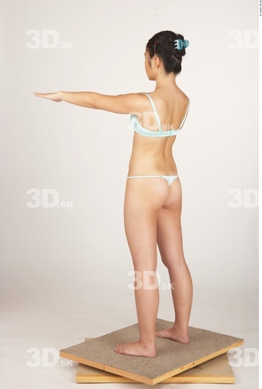 Whole Body Woman Asian Underwear Slim