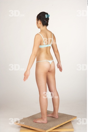 Whole Body Woman Asian Underwear Slim