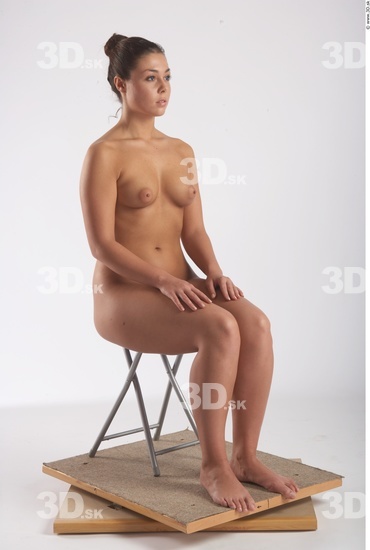 Whole Body Woman Artistic poses White Nude Average