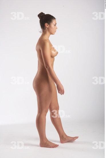 Whole Body Woman Animation references White Nude Average