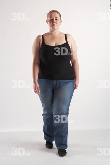 Whole Body Woman Animation references White Casual Overweight