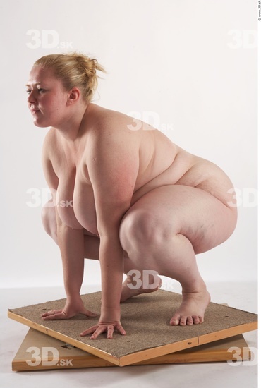 Whole Body Woman Other White Nude Overweight