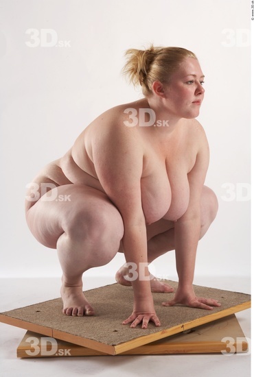 Whole Body Woman Other White Nude Overweight