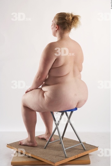 Whole Body Woman Artistic poses White Nude Overweight