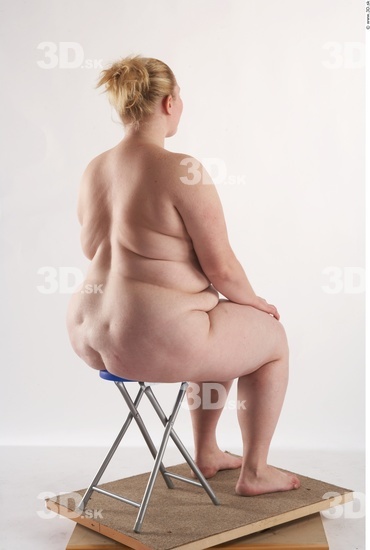 Whole Body Woman Artistic poses White Nude Overweight