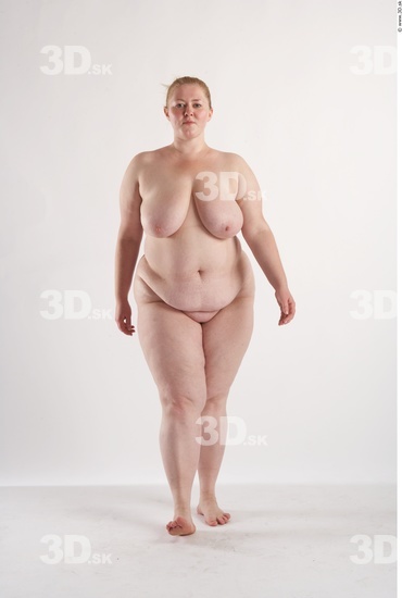 Whole Body Woman Animation references White Nude Overweight