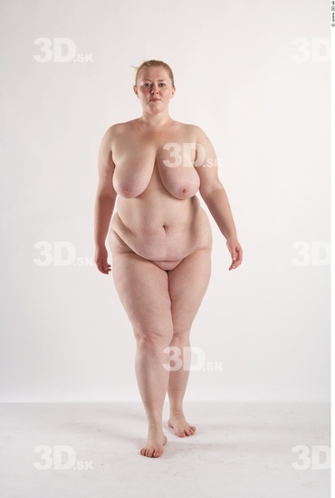 Whole Body Woman Animation references White Nude Overweight