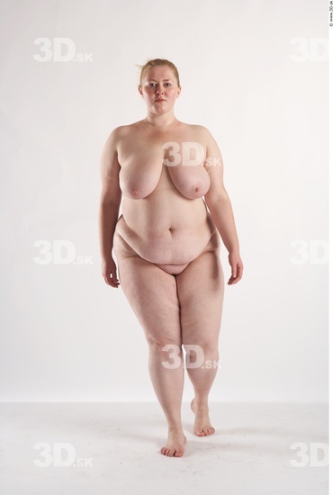 Whole Body Woman Animation references White Nude Overweight