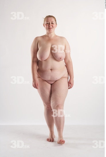 Whole Body Woman Animation references White Nude Overweight