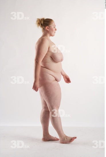 Whole Body Woman Animation references White Nude Overweight