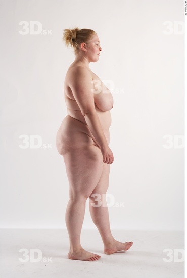 Whole Body Woman Animation references White Nude Overweight