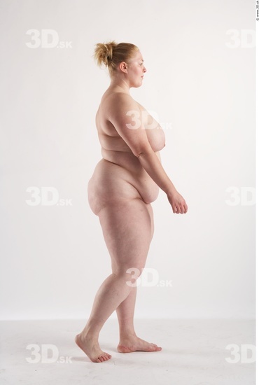 Whole Body Woman Animation references White Nude Overweight