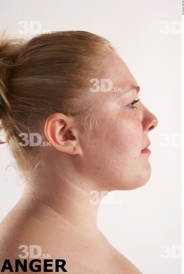 Face Emotions Woman White Overweight