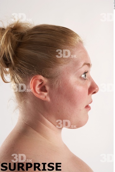 Face Emotions Woman White Overweight