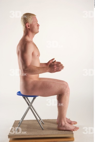 Whole Body Man Artistic poses White Nude Slim