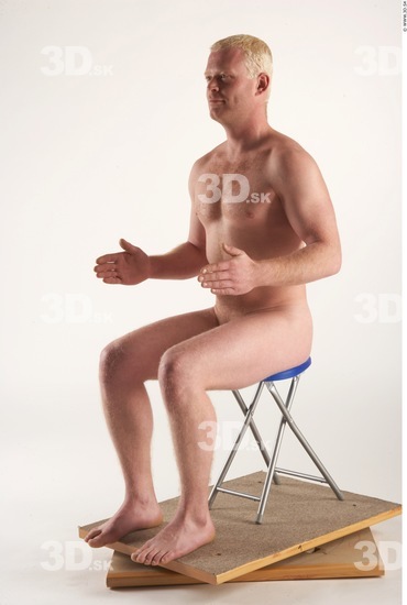 Whole Body Man Artistic poses White Nude Slim