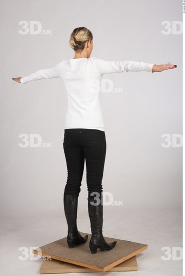 Whole Body Woman White Casual Slim