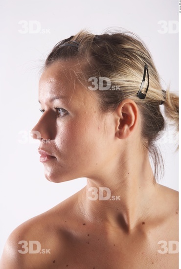 Neck Woman Animation references White Nude Slim