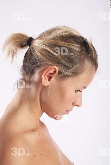 Neck Woman Animation references White Nude Slim