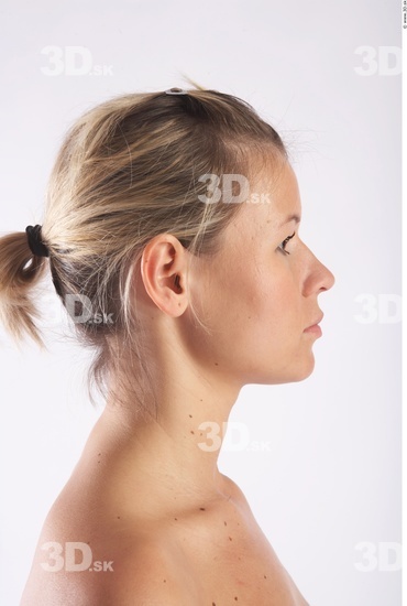 Neck Woman Animation references White Nude Slim