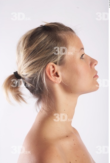 Neck Woman Animation references White Nude Slim