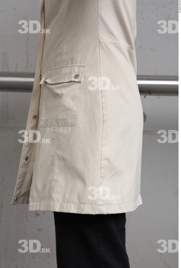 Thigh Woman White Casual Slim