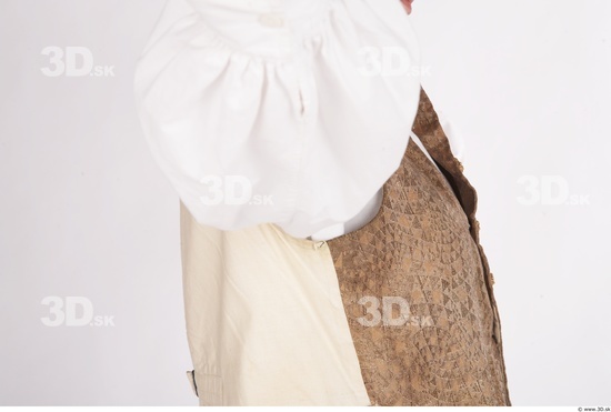 Whole Body Woman White Historical Average Costume photo references