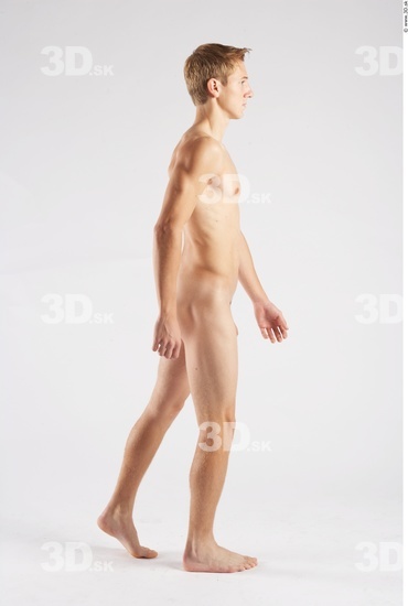 Whole Body Man Animation references White Nude Athletic