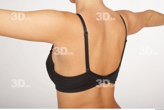 Whole Body Back Woman Underwear Shoes Slim Studio photo references