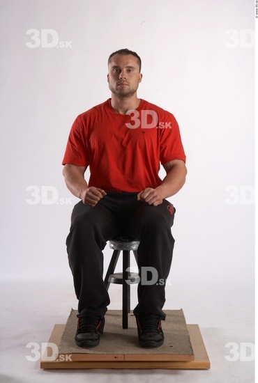 Whole Body Man Artistic poses White Casual Muscular