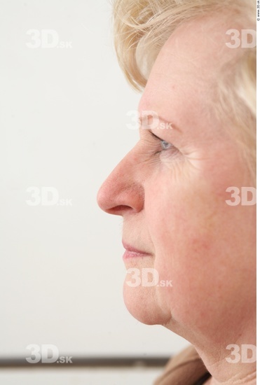 Nose Woman White Casual Chubby