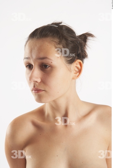 Neck Woman Animation references White Nude Slim