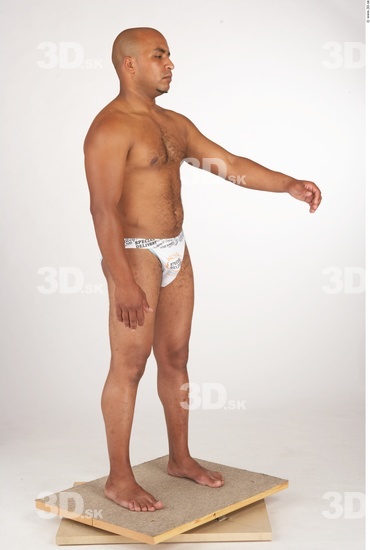 Whole Body Man Underwear Shoes Average Studio photo references