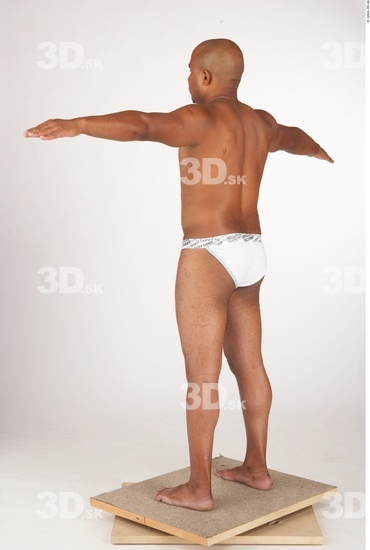 Whole Body Man Underwear Shoes Average Studio photo references