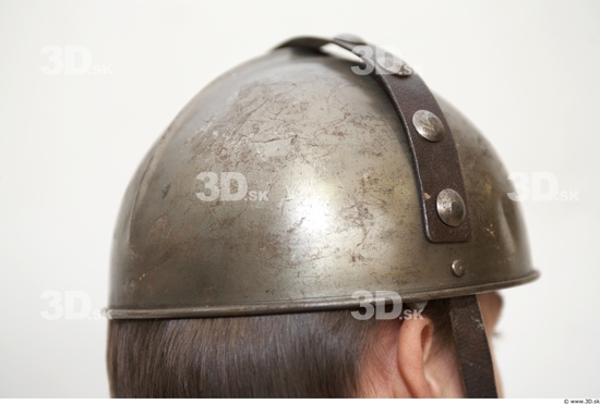 Head Man White Helmet Costume photo references