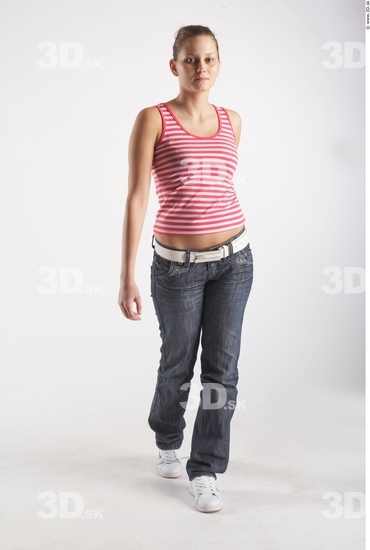 Whole Body Woman Animation references White Casual Slim