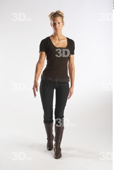 Whole Body Woman Animation references White Casual Slim