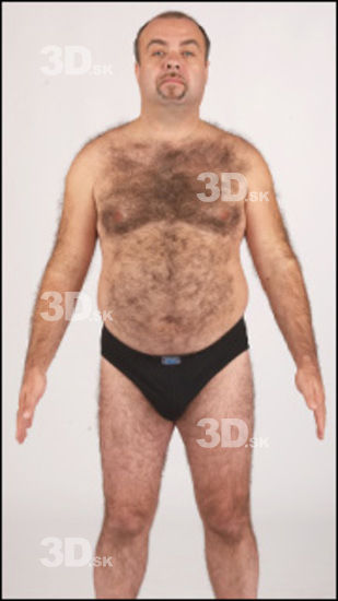 Whole Body Man Underwear Shoes Chubby Studio photo references