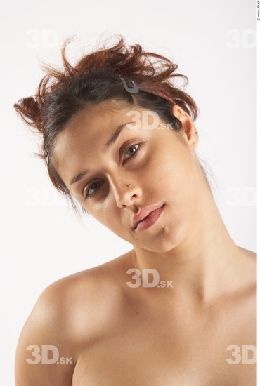Neck Woman Animation references White Nude Slim