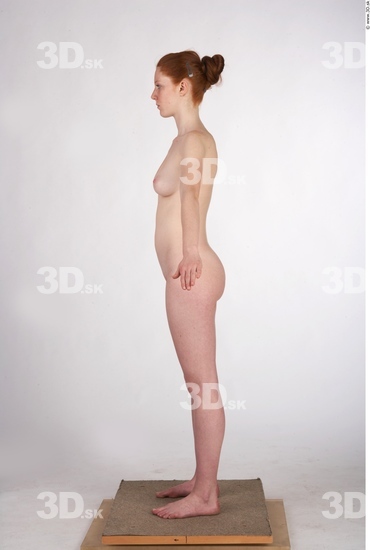 Whole Body Woman White Nude Slim